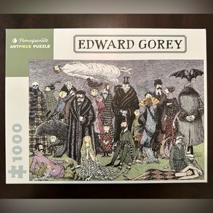 1000 piece puzzle Edward Gorey by Pomegranate